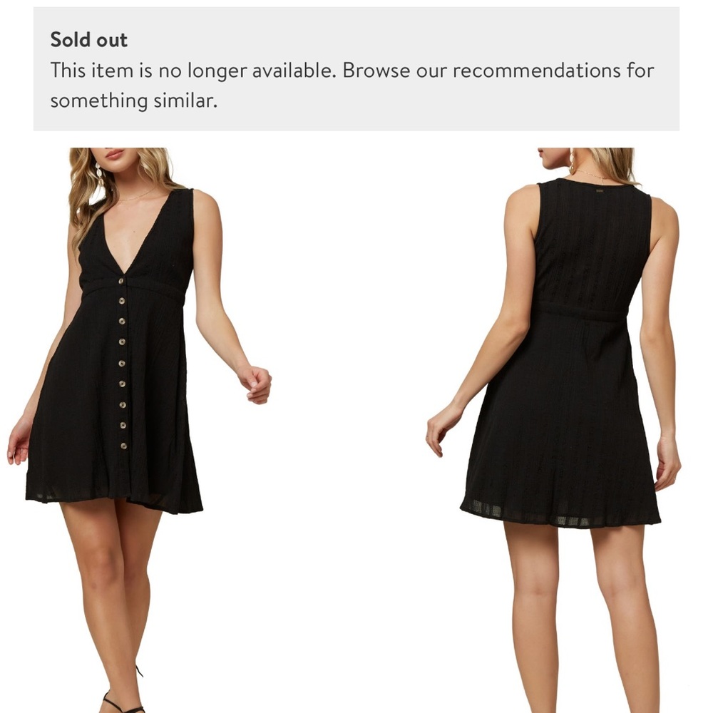 O’Neill Black Dress